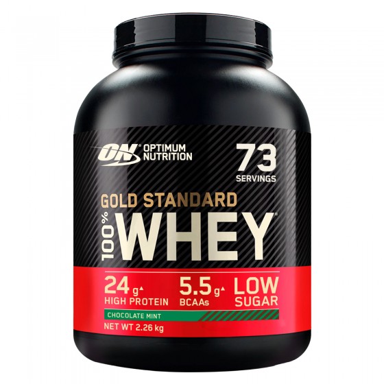 Optimum Nutrition Gold Standard 100% Whey Proteine Isolate in Polvere Optimum Nutrition Gold Standard 100% Whey Proteine Isolate in Polvere