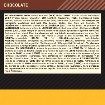 Optimum Nutrition Gold Standard 100% Isolate Proteine in Polvere con